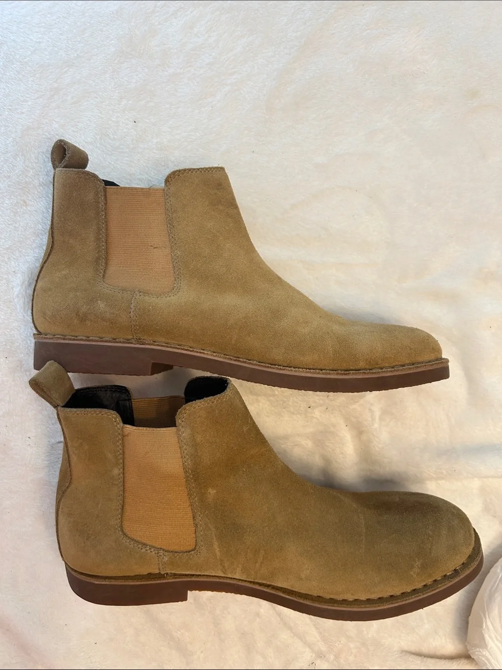 bp Men's Chukka Boots in Tan Suede